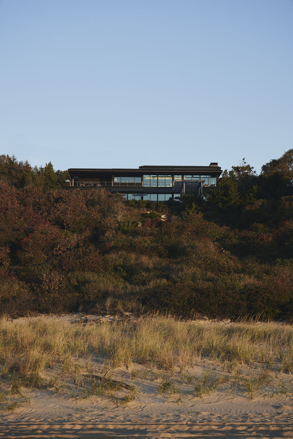 Photo of construction by Ronald Webb Builder.